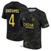 Officiële Voetbalshirt Paris Saint-Germain SERGIO RAMOS 4 Vierde Jordan 2022-23 - Heren